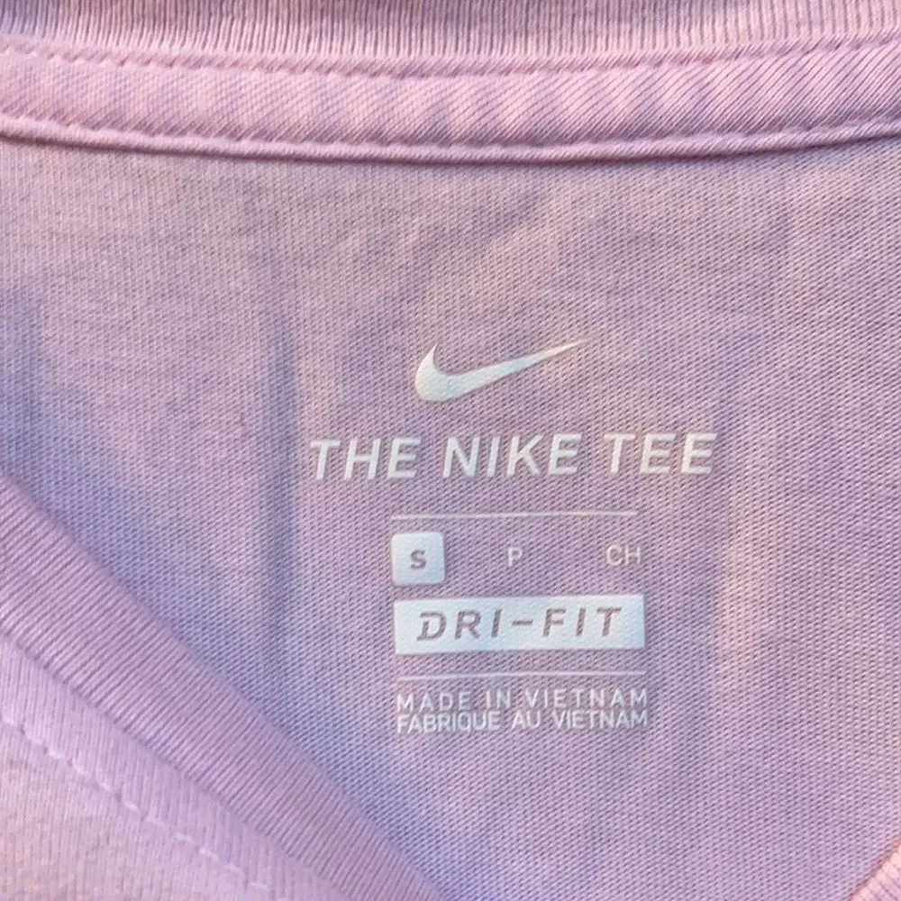 NIKE flower logo pink tank top
